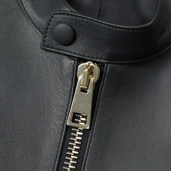 CALIBRO12 定番シングルライダースシープスキン新品未使用サイズL 袖丈-2cm菅原靴店別注仕様】CALIBRO 12 カリブロ 12 ライダース